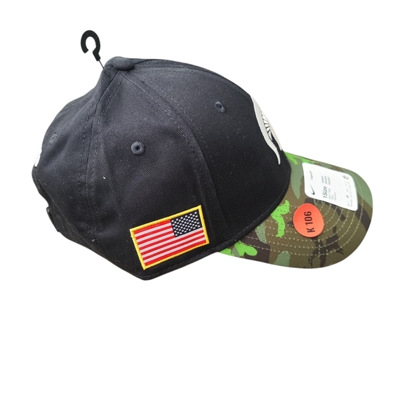 Nike Black and Camo Cap with Spartan Logo - Picture 5 of 8